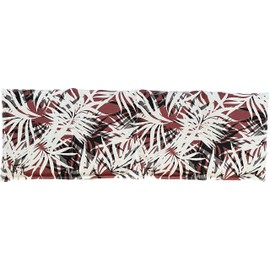 Wheat Wheat Cushion 50 cm x 17 cm Leaves / Coral