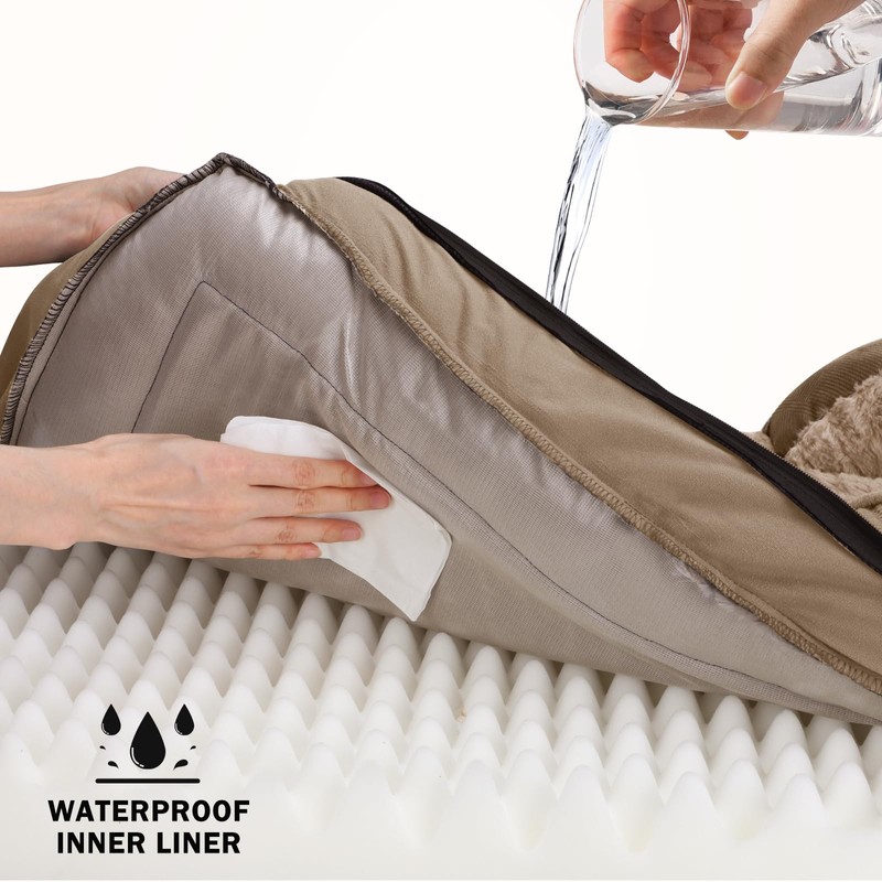 INVENHO Orthopedic Extra Large Dog Bed, XXL Waterproof Dog Sofa,