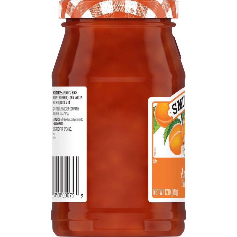 Smucker's Apricot Preserves, 12 Ounces