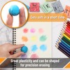 Mr. Pen- Kneaded Eraser Bulk, 18 Pack, Colorful, Kneaded Erasers