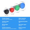 22mm Self Reset Push Button Switch Metal Mushroom Head Round