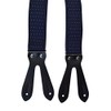 Olata Braces with Buttonhole, Genuine Leather Strap and Pattern -