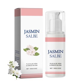 Jasmin Salbe Augen 100g Jasminsalbe,Augencreme Gegen Augenringe,Jasminsalbe Augenringe Schlupflider Pink Aktiv Jasminsalbe,Schlupflider Creme for Removing Eye Bags,Dark Circles,Drooping Eyelids