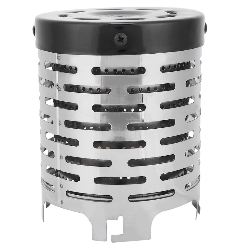 Mini Stove Heating Cover Stainless Steel Portable Warming Outdoor Heater