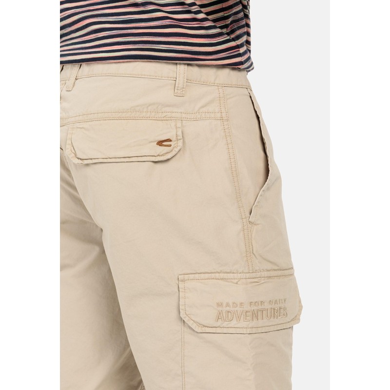 camel active Men's Cargo Shorts Regular Fit, beige