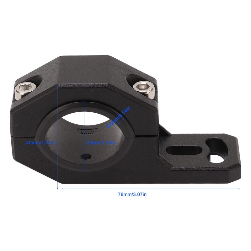 Leapiture Headlight Mount Bracket Motorcycle Headlight Mount Aluminium Alloy Driving