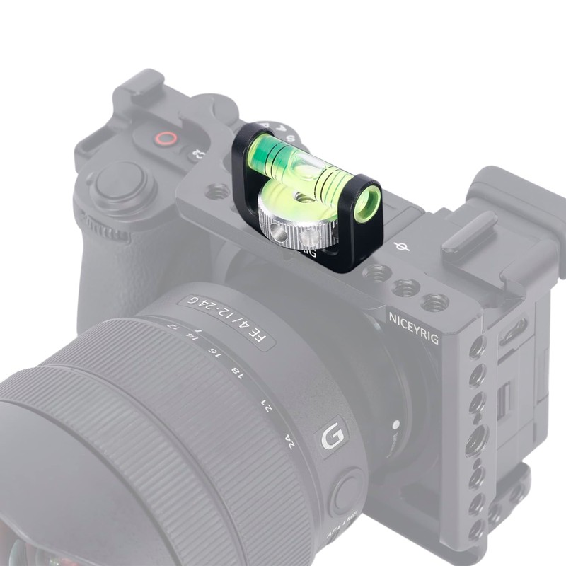Niceyrig Camera Linear Bubble Level for Devices Leveling with 3/8