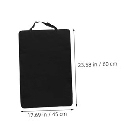 SUPVOX 3pcs Back Protectors for Vehicles Durable Kick Mats Elegant Design for Backseat Accessories Fit for Various Car Models