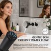 Wall Mount Bathroom Faucet Matte Black,Solid Brass Wall Mounted Sink