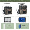 HSHRISH Tactical Lunch Bag, Double Layer Insulated Cooler Bag for