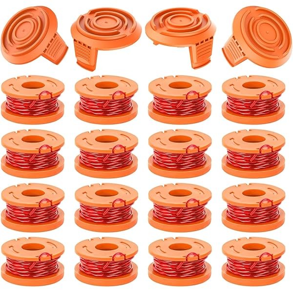 20 Pack WA0010 Replacement Spool for Worx Weed Eater String,
