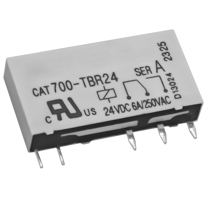 700-TBR24 Relay (Pack of 6) - 6A 250VAC 24VDC 5Pins