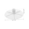 Kisangel Pool Skimmer Cover Plate Skimmer Adapter for Above Ground
