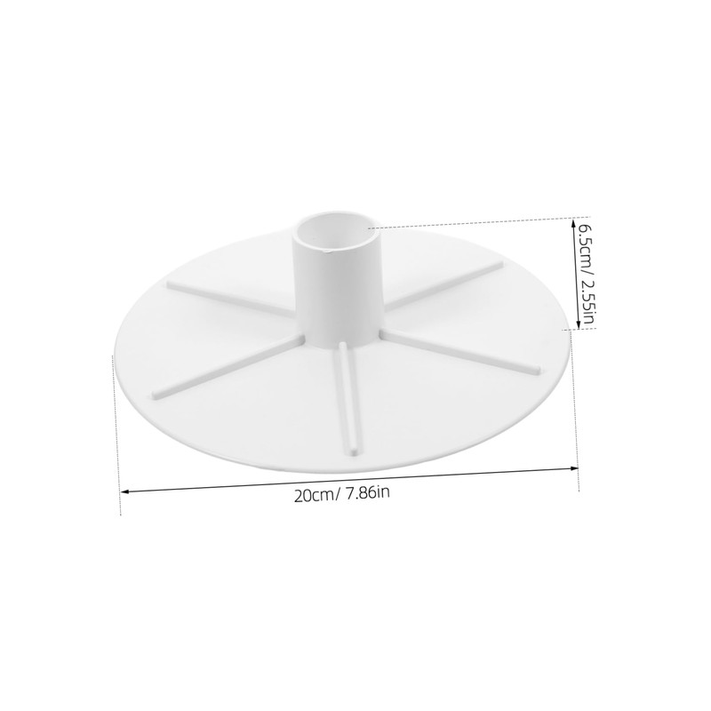 Kisangel Pool Skimmer Cover Plate Skimmer Adapter for Above Ground