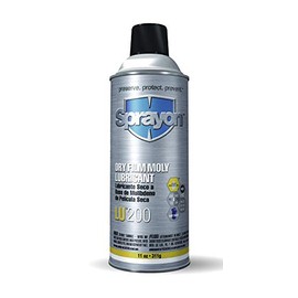 Sprayon LU200 Dry Film Moly Lubricant 11 oz Aerosol SKU #S00200000 LU200 Dry Film Moly Lubricant