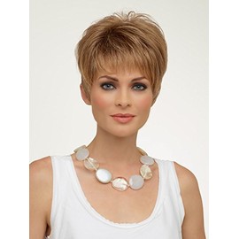 Envy Wigs Tiffany Petite, Color Chosen: Chocolate Cherry