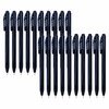 CLARO Trion SRT Retractable Ballpoint Pens, BLACK, Fine Point (0.7mm),