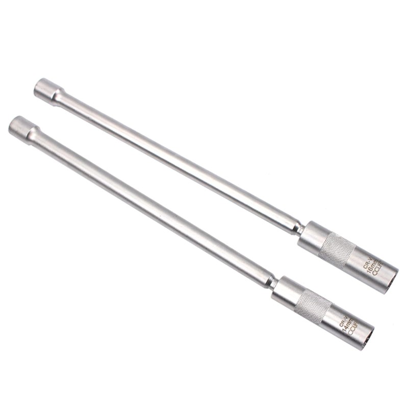 CCLIFE 2-Piece Magnetic Spark Plug Wrench 3/8 Inch Spark Plugs