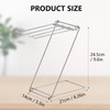 marrhorvk Pasta Drying Rack Collapsible, Stainless Steel Spaghetti Noodle Kitchen