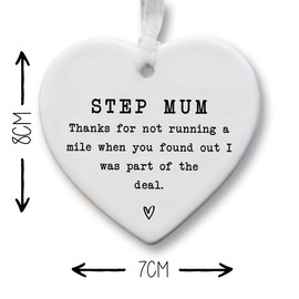 Step Mum Gift | Thoughtful Step Mum's Birthday Keepsake | Meaningful Present for Step Mom | Mother’s Day Gift | Express Gratitude to Step Mum | Thank You Step Mum Keepsake