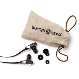 Symphonized PRO Premium in-Ear Noise-isolating Earphones, Earbuds, Headphones with Flat Cable and Microphone