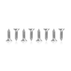 GANGUOLA 4-inch Boat Dock Cleats Matching Screws, Size M5 X20 MM, 316 Stainless Steel, Screws of Metal(8 Pcs)