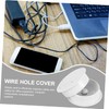 SEWACC 6pcs Desk Grommet Cable Hole Cover Cable Organizer for