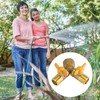 G1/2 Brass Garden Irrigation 2 Way Double Tap Hose Adapter