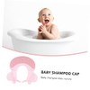 Gorro de champú, protector de lavado, visera para el cabello