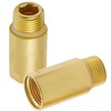 Brass Tap Extension 1/2 Inch 50 mm, Pack of 2