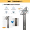 Deck Man 2-Pack Cable Railing Post 36inch Stainless Steel Adjustable