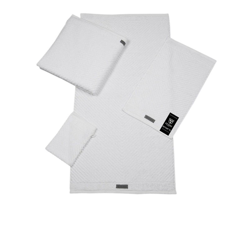 Smart Terry Towel 50 x 100 cm White