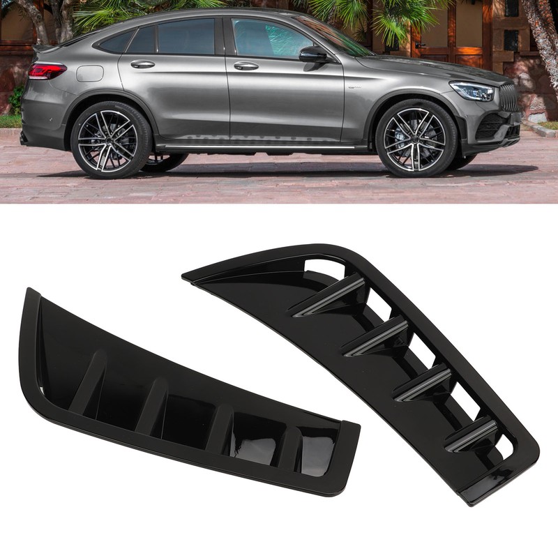 Front Bumper Side Air Intake Trim Cover Replacement for Benz