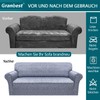 Granbest Stretch Couch Cover, Super Soft Microfibre Armchair Cover, Sofa