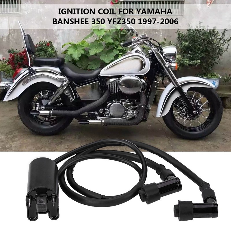 Motorcycle Ignition Coil for Yamaha/Banshee 350 YFZ350 1997-2006 ATV Quad