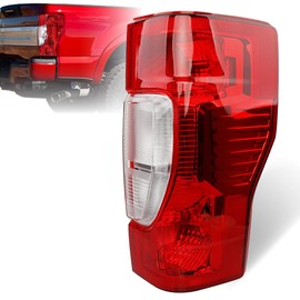 Misakomo Brake Tail Light for F250 F350 Super Duty 2020-2022 - Rear Taillight Assembly for LC3Z-13404-C - Outer Tail Lamp for Passenger Right Side - w/o Bulbs and Wire Harness - Non-LED Non-Blind Spot