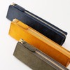 Slip-On PB Zipper Pen Case M Oliva (Green) A-IPV-5801 Italian