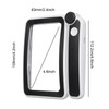 4X LED Handheld Magnifier for Reading – Rectangular Full-Page Magnifying