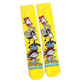 Mens Rugrats The Wild Thornberrys Retro 90's Socks 6-11 UK /39-45 Eur/ 7-12 US