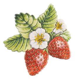 Ideen mit Herz Sticker sheet 3D relief stickers, high-quality embossed with 3D effect, DIN A4 sheet with various motifs (berry variety 03)