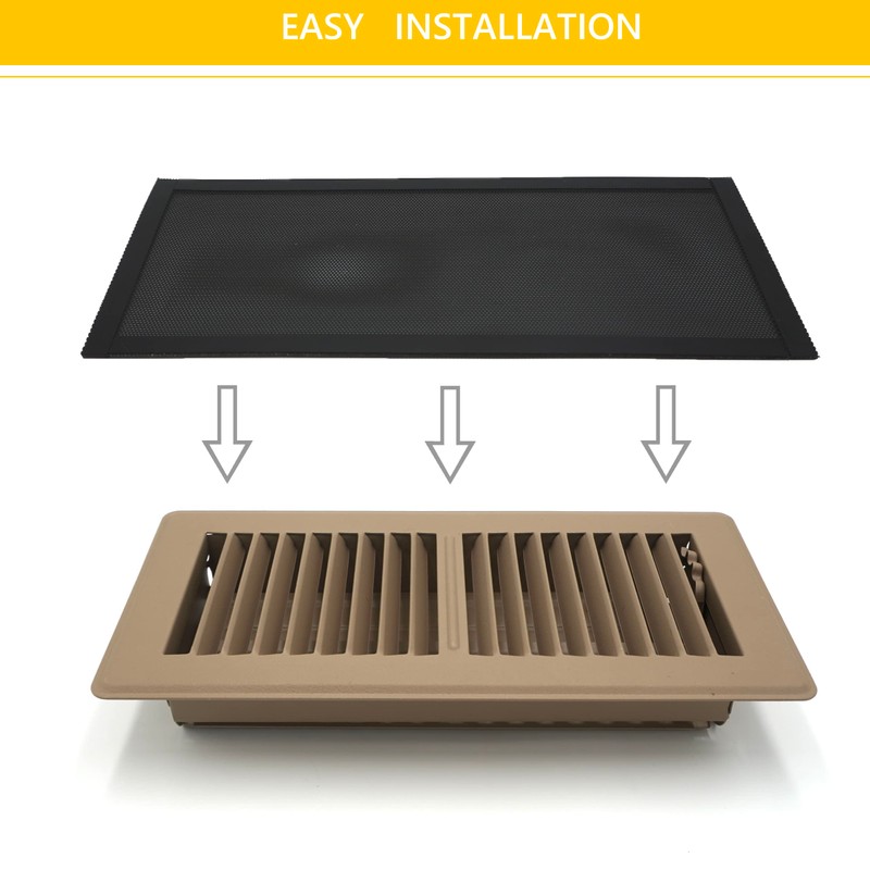 MODERN WAVE - Extra Strong Magnetic Air Vent Screen Cover