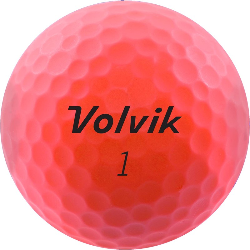 VOLVIK VIVID20 LD Pink Ball 1 Sleeve (3 Pieces) FF