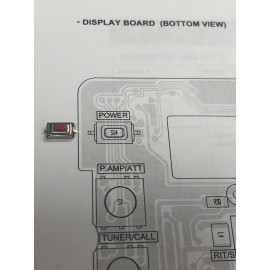 ICOM IC-706 MKII and MKIIG power switch S14 SKQDPB 2260001680