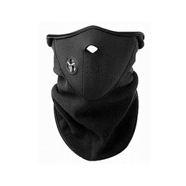 Veraly Cubre Boca Neopreno Pasamontañas para Motociclismo Mascara (Negro)