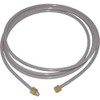 Eastman 8 Foot Flexible PEX Ice Maker Water Connector with Brass Nuts, 48316