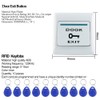 HFeng Access Control System Kit 125KHz RFID Keypad + DC12V