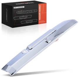 A-Premium Tailgate Handle Liftgate Latch Handle with Camera Hole and Trailer Hook-Up Lamp Hole Compatible with Ford F-250 F-350 F-450 F-550 F-600 Super Duty, E-350 E-450 Super Duty, Chrome