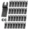 Oscillating Tool Blades Set, 30pcs 34mm Quick Release Oscillating Saw
