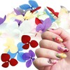 WAFOLOZE Dried Hydrangea Flowers Nail Art Handmade Ornaments Decorative Dried