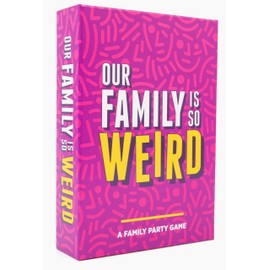 DSS Games Our Family is So Weird - A Fun Family Party Card Game to Decide Who’s Most Likely to Idea for Kids, Adults & Groups | Great for Conversation Starters, Family Game Night